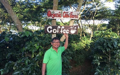 Visited an organic coffee farm in Parkson